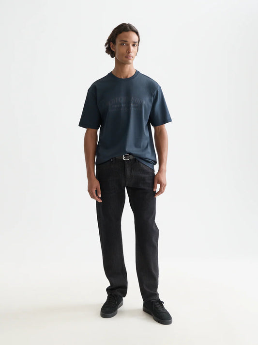 SCOTCH&SODA T-shirt descontraida com estampa artistica