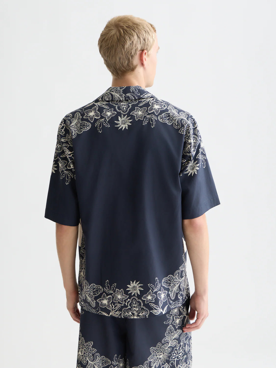 SCOTCH&SODA Camisa estampada e folgada