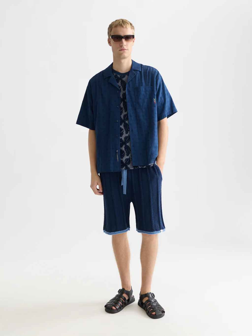 SCOTCH&SODA Calções de malha estruturada