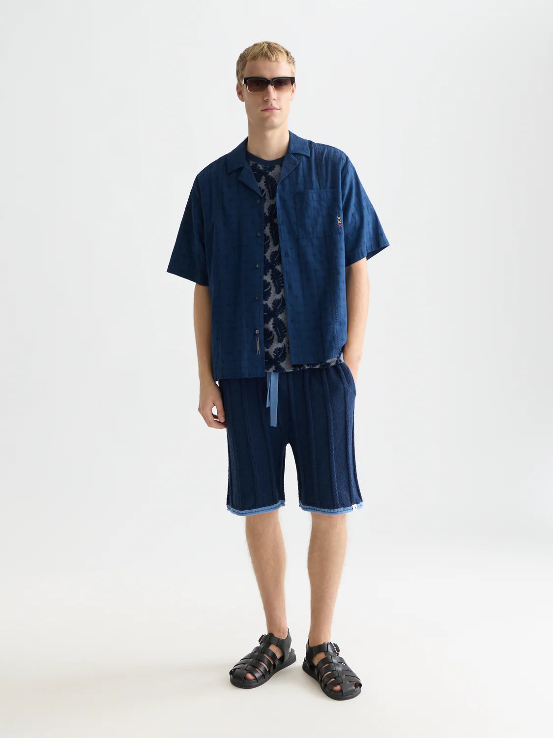 SCOTCH&SODA Calções de malha estruturada