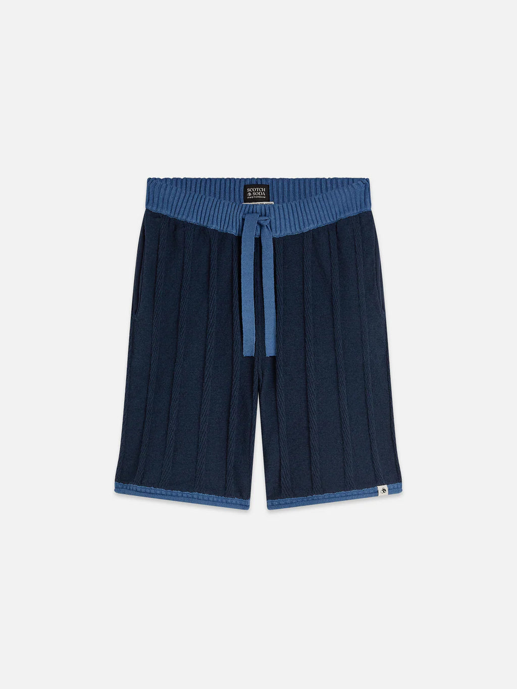 SCOTCH&SODA Calções de malha estruturada