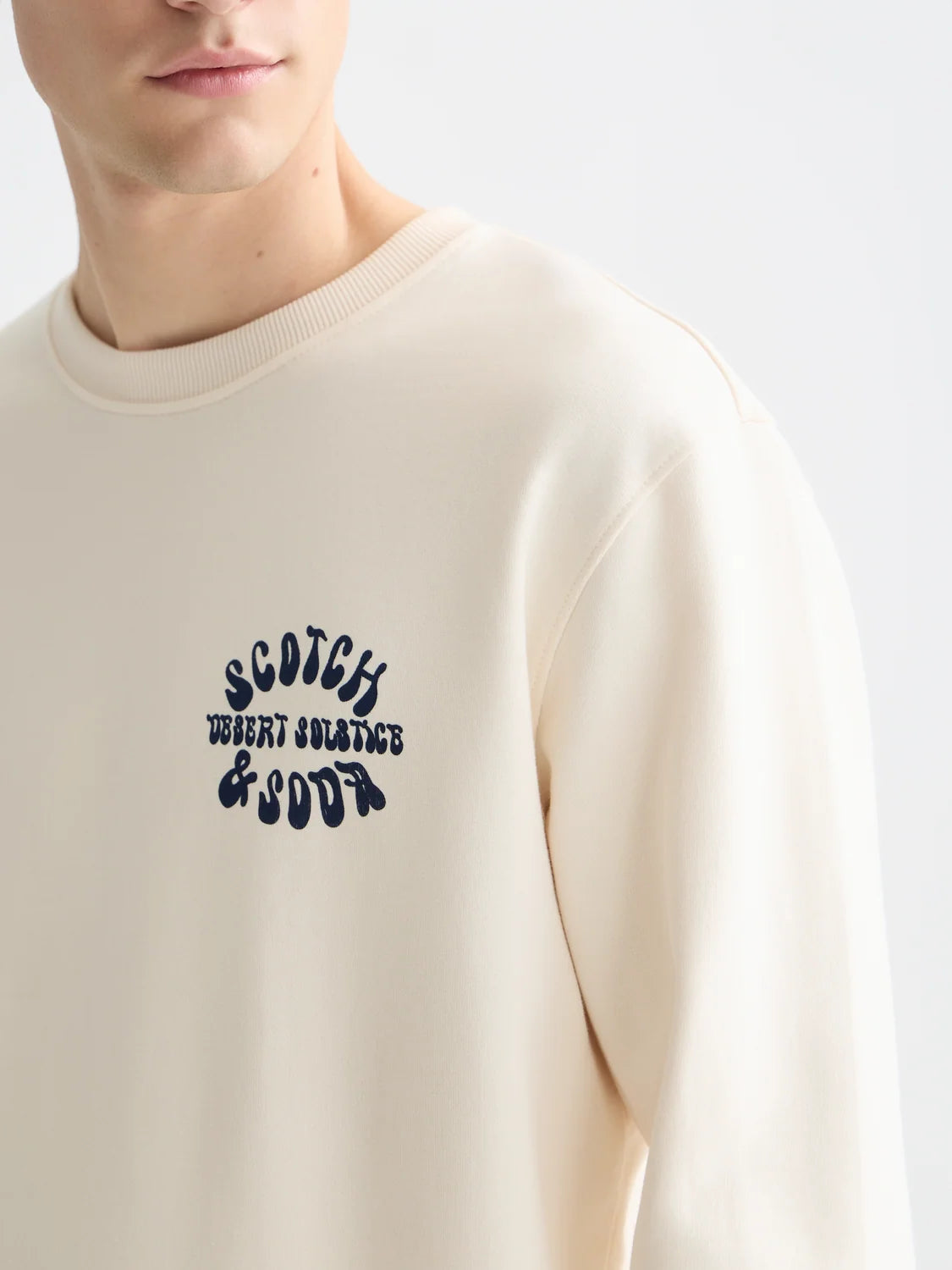 SCOTCH&SODA Camisola com estampa de arte