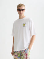 SCOTCH&SODA T-shirt com estampa de arte