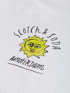 SCOTCH&SODA T-shirt com estampa de arte