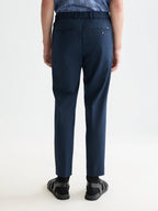 SCOTCH&SODA Calça fincha afunilada em malha