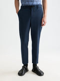 SCOTCH&SODA Calça fincha afunilada em malha