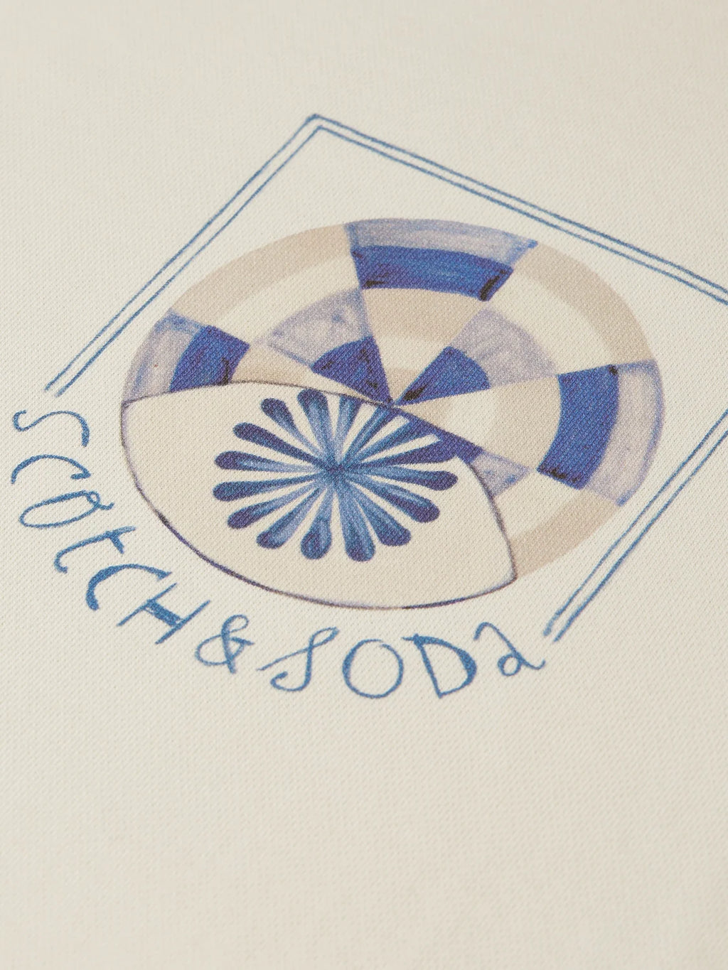 SCOTCH&SODA Camisola com estampa regular