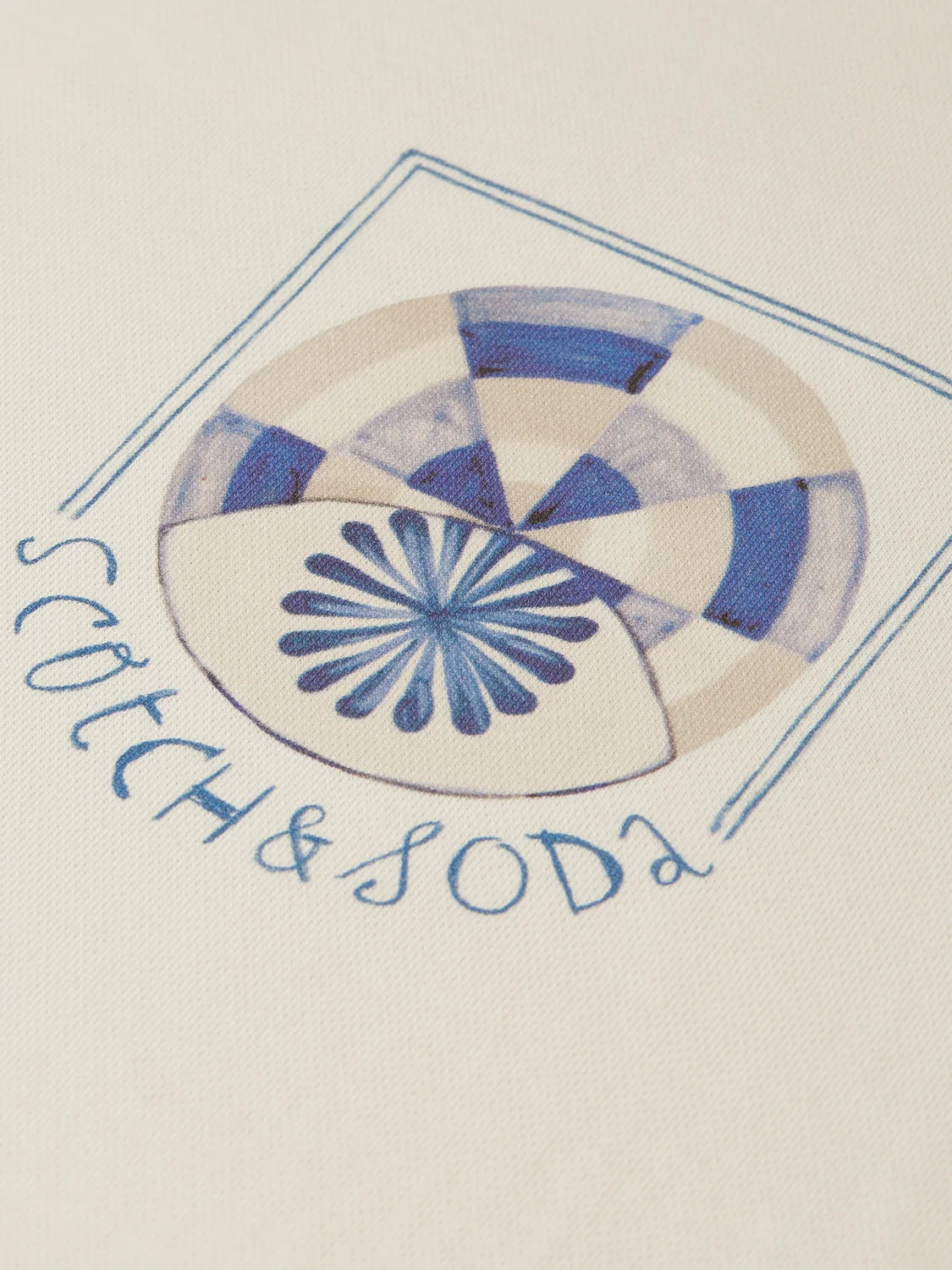 SCOTCH&SODA Camisola com estampa regular