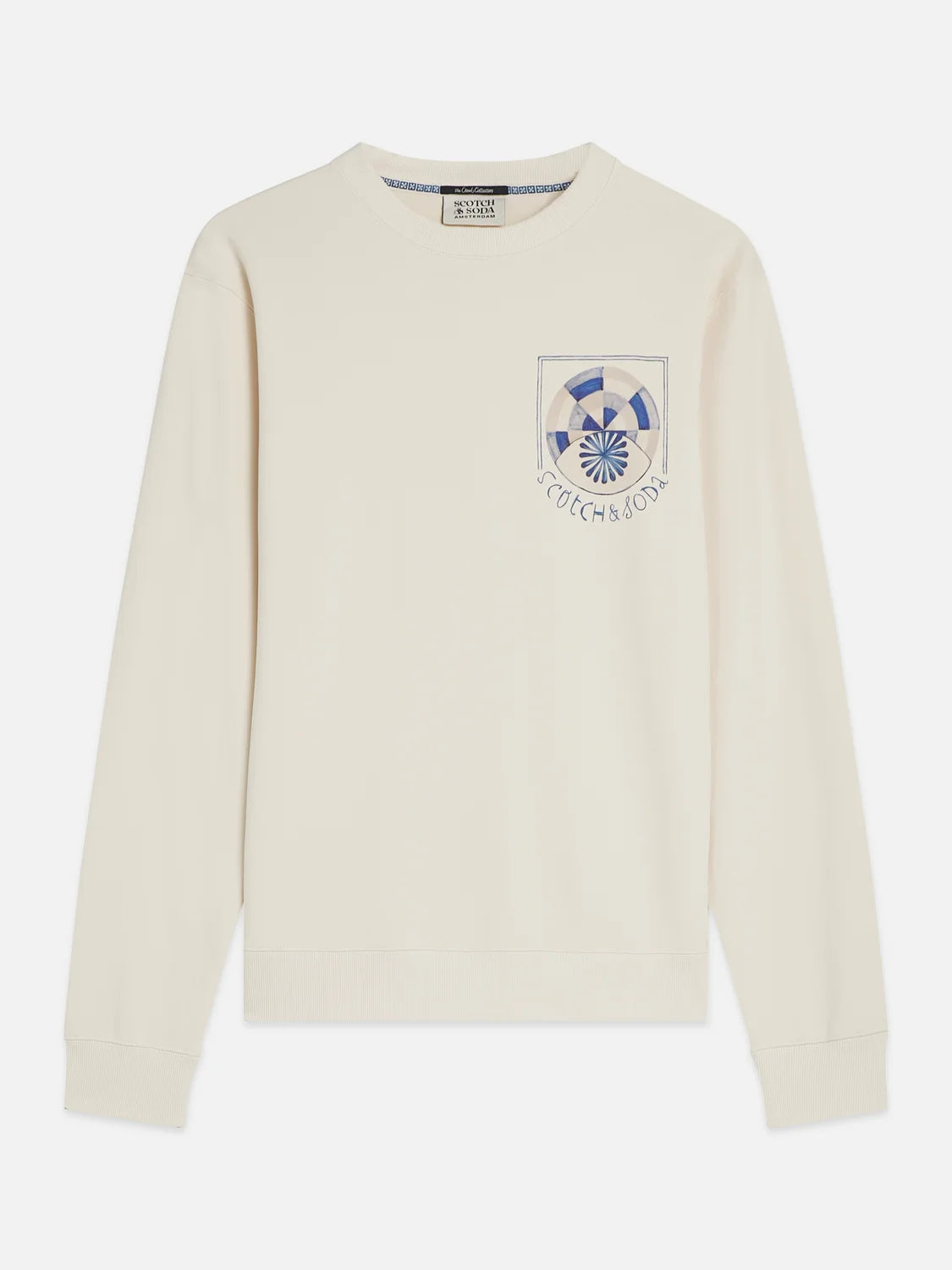 SCOTCH&SODA Camisola com estampa regular