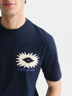 SCOTCH&SODA T-shirt descontraida com estampa artistica