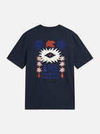 SCOTCH&SODA T-shirt descontraida com estampa artistica