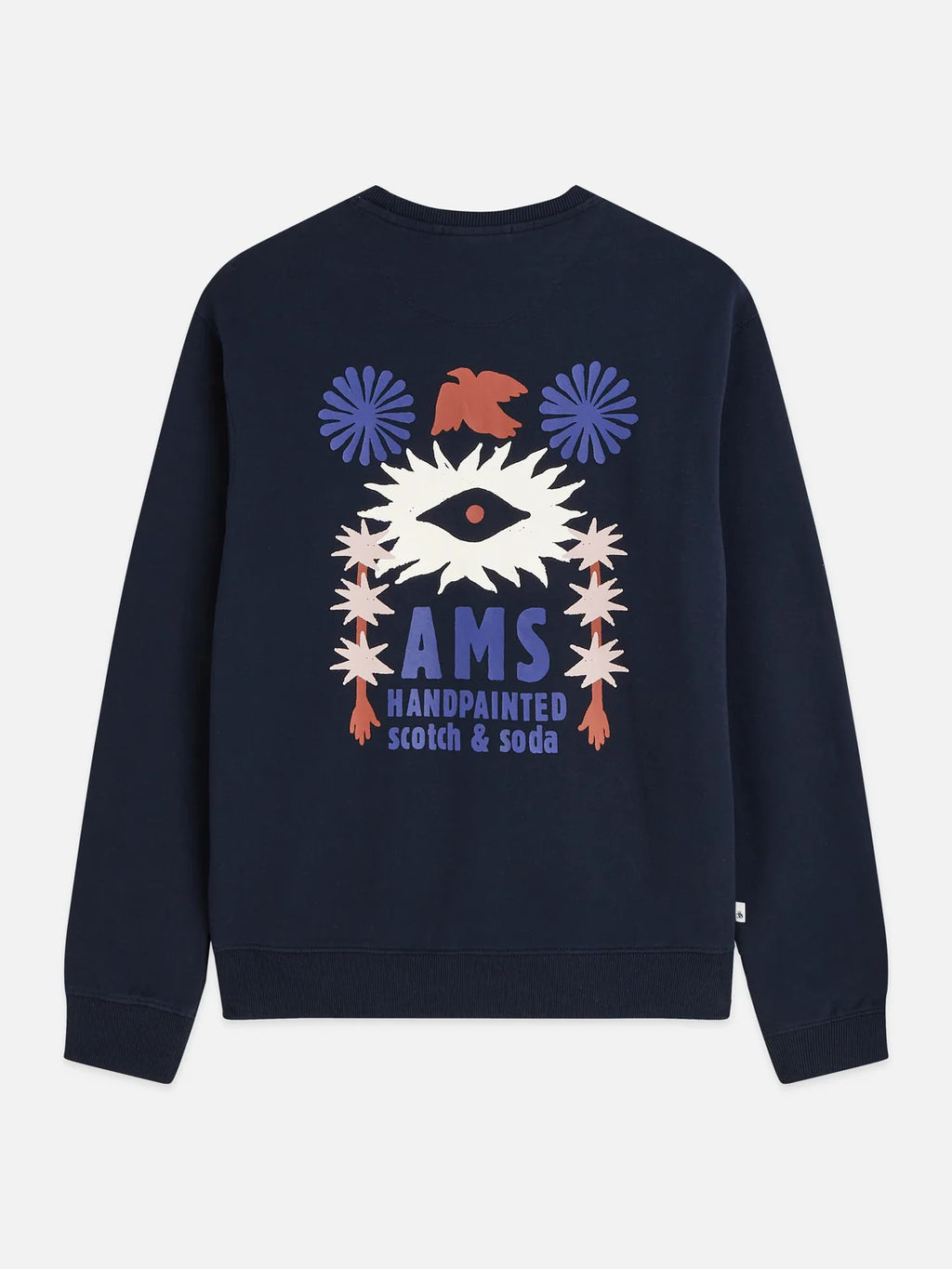 SCOTCH&SODA Camisola com estampa artistica