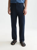 SCOTCH&SODA Calça chino otis reta e relaxada em mistura de linho