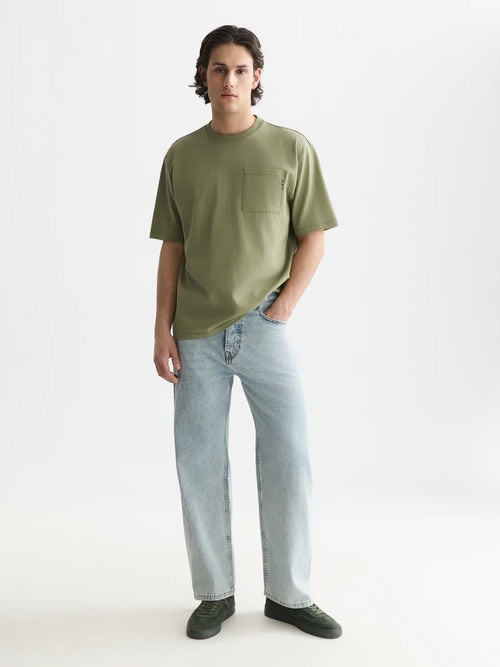 SCOTCH&SODA T-shirt folgada com bolso essentials