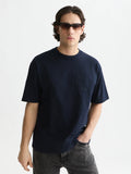 SCOTCH&SODA x Royal Delft T-shirt folgada com bordado