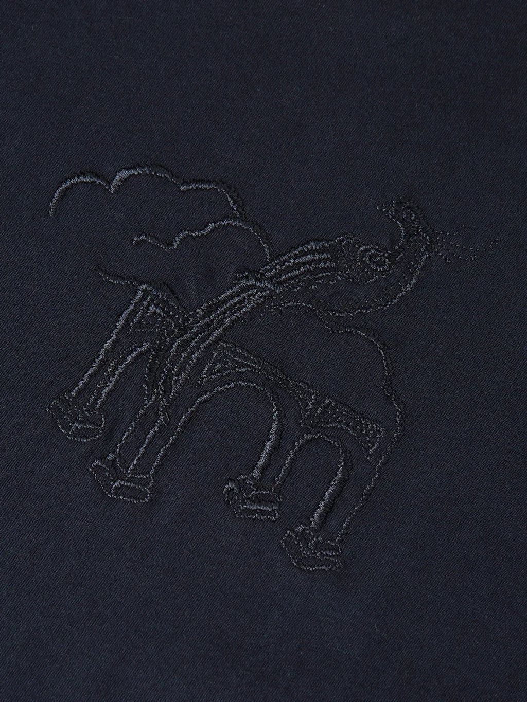 SCOTCH&SODA x Royal Delft T-shirt folgada com bordado