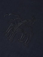 SCOTCH&SODA x Royal Delft T-shirt folgada com bordado