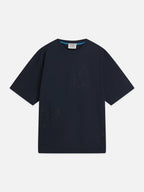SCOTCH&SODA x Royal Delft T-shirt folgada com bordado
