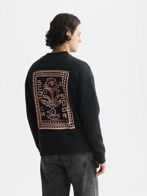 SCOTCH&SODA Camisola descontraida com estampa artistica