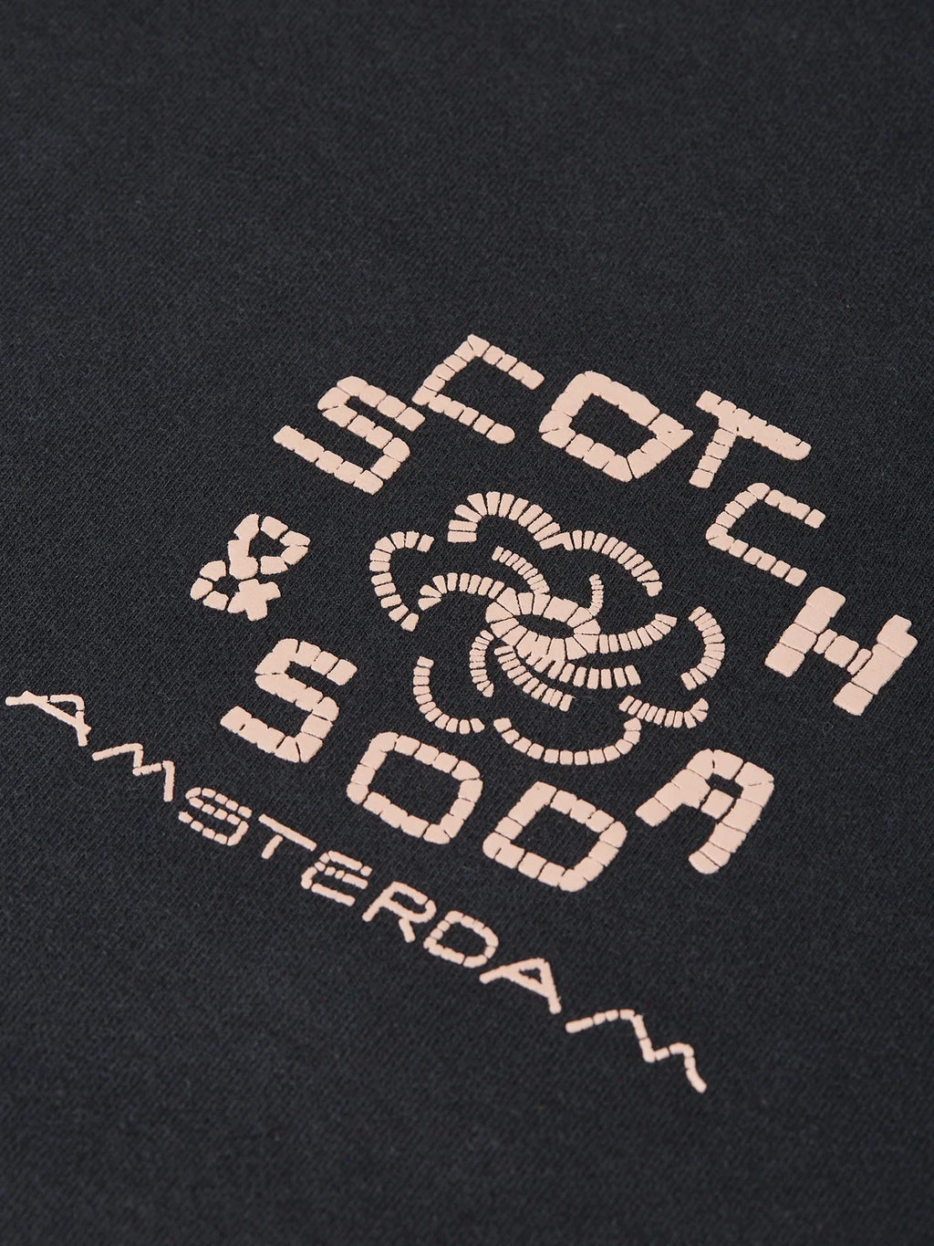 SCOTCH&SODA Camisola descontraida com estampa artistica