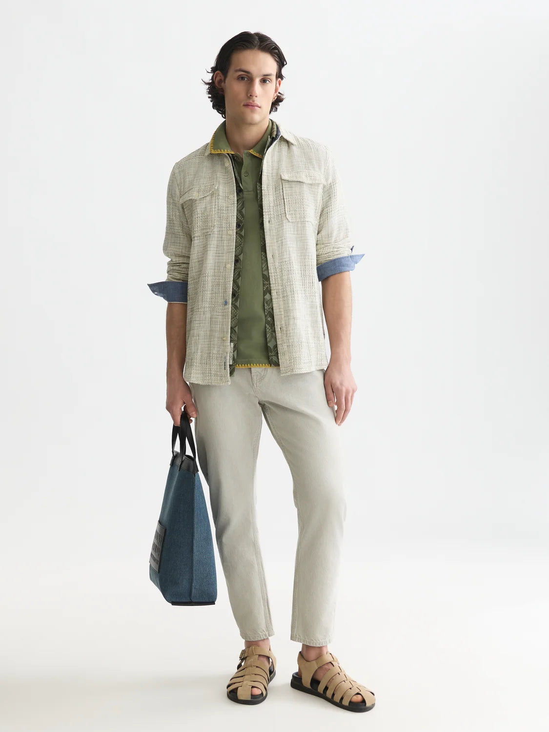 SCOTCH&SODA Jeans dean folgada e afunilada