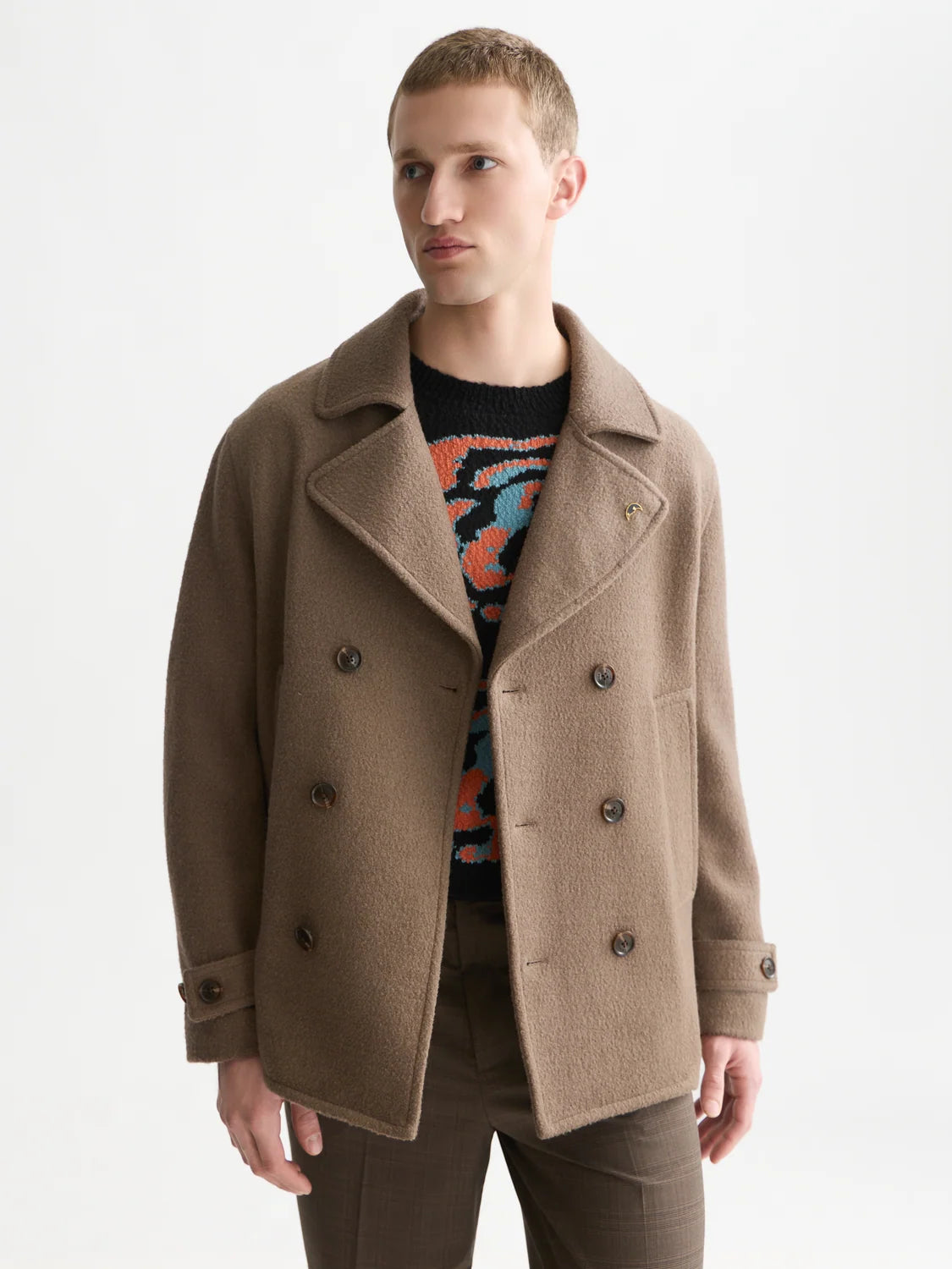 SCOTCH&SODA Casaco de lã macia