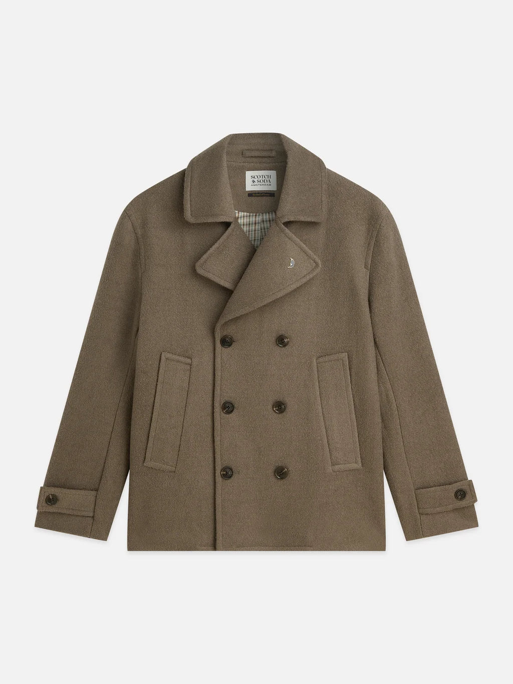 SCOTCH&SODA Casaco de lã macia