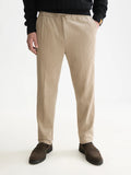 SCOTCH&SODA Calça jogger folgada e afunilada de veludo cotelê