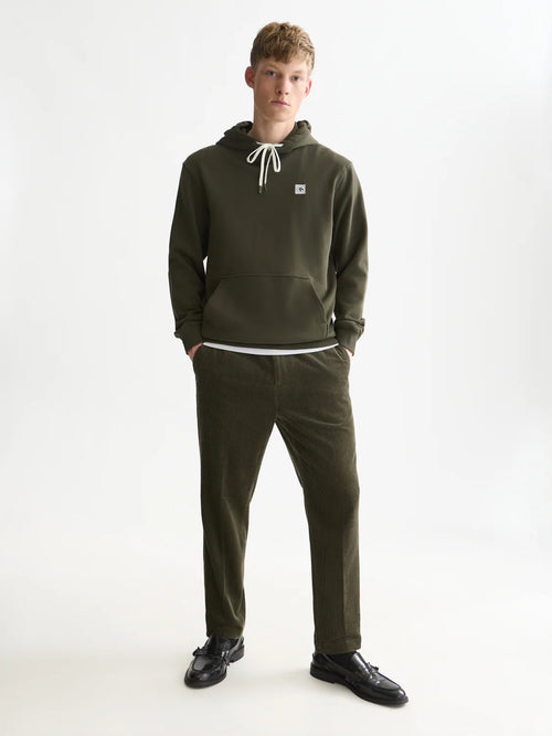 SCOTCH&SODA Calça jogger folgada e afunilada de veludo cotelê