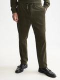 SCOTCH&SODA Calça jogger folgada e afunilada de veludo cotelê