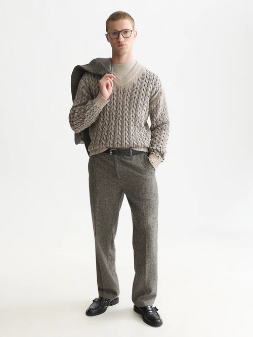 SCOTCH&SODA Calça chino otis em mistura de lã
