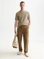 SCOTCH&SODA T-shirt de corte regular com microestampa