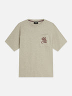 SCOTCH&SODA T-shirt com bordado exclusivo