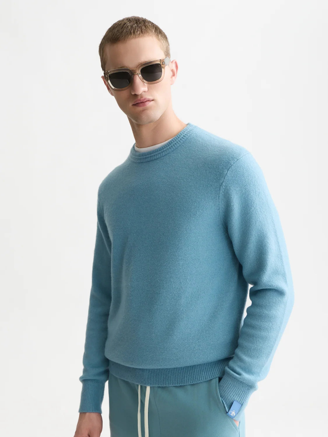SCOTCH&SODA Camisola de malha macia com modelagem regular
