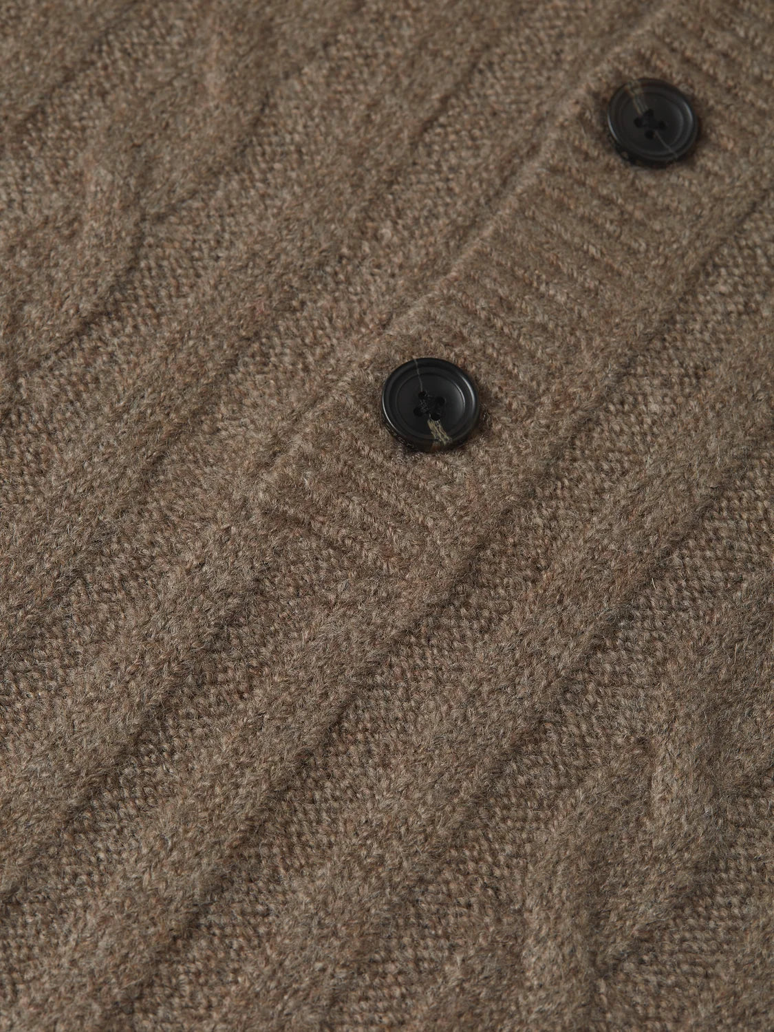 SCOTCH&SODA Polo de lã macia com trama trançada