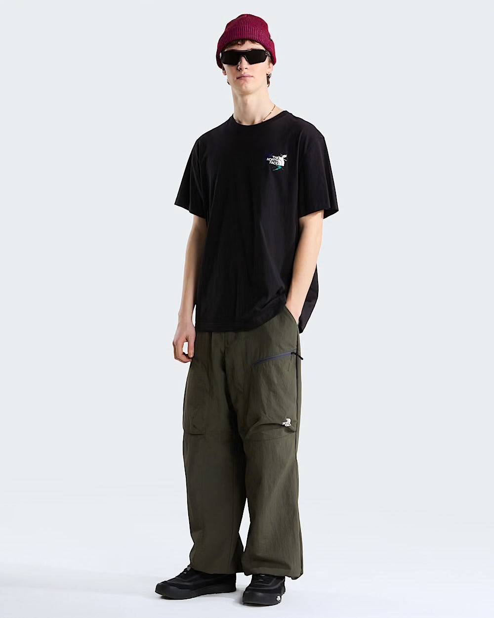 THE NORTH FACE T-shirt com gráfico bordado off piste unissexo