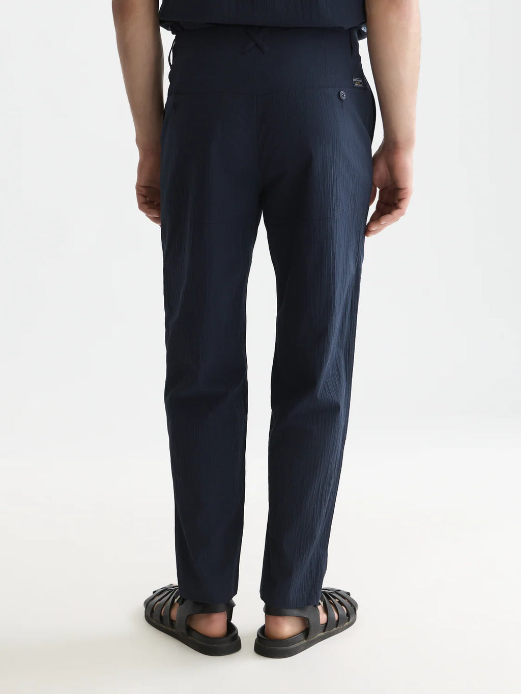SCOTCH&SODA Calça chino reta e relaxada
