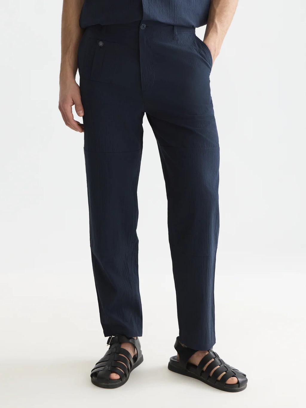 SCOTCH&SODA Calça chino reta e relaxada