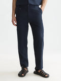 SCOTCH&SODA Calça chino reta e relaxada