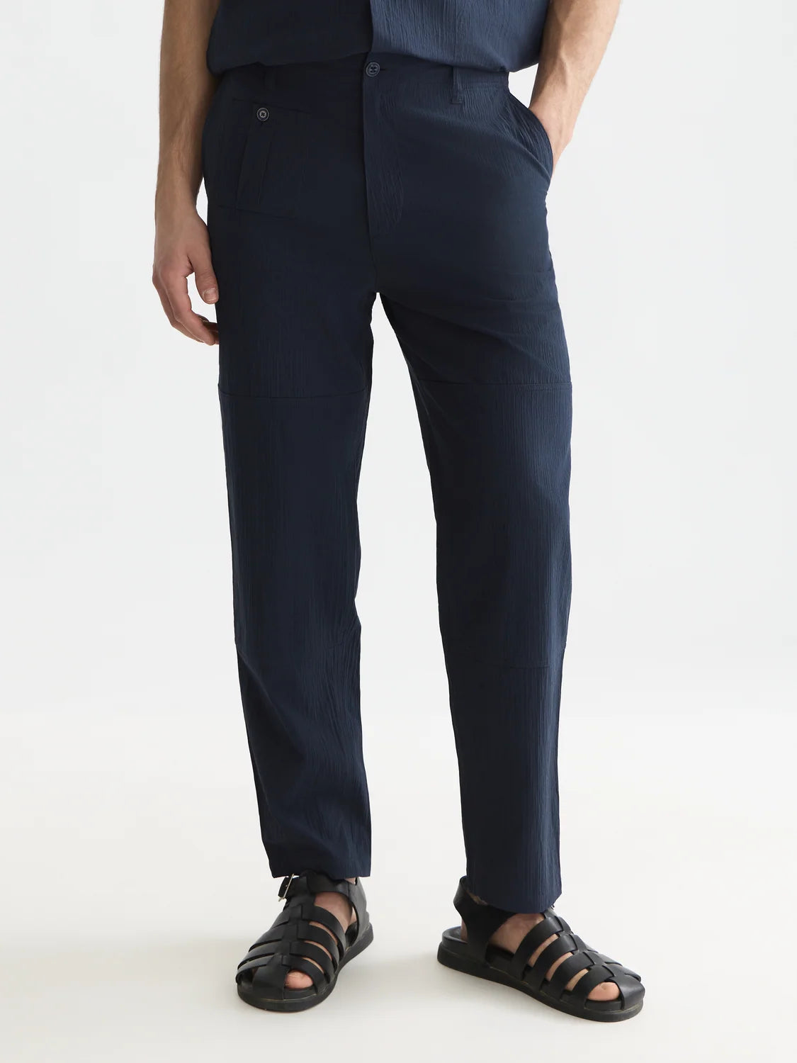 SCOTCH&SODA Calça chino reta e relaxada