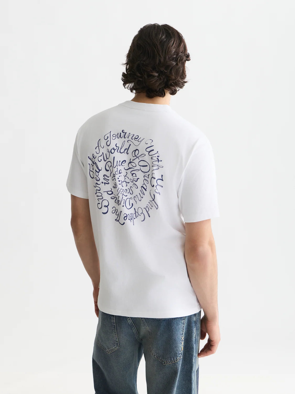 SCOTCH&SODA x Royal Delft T-shirt pintada à mão