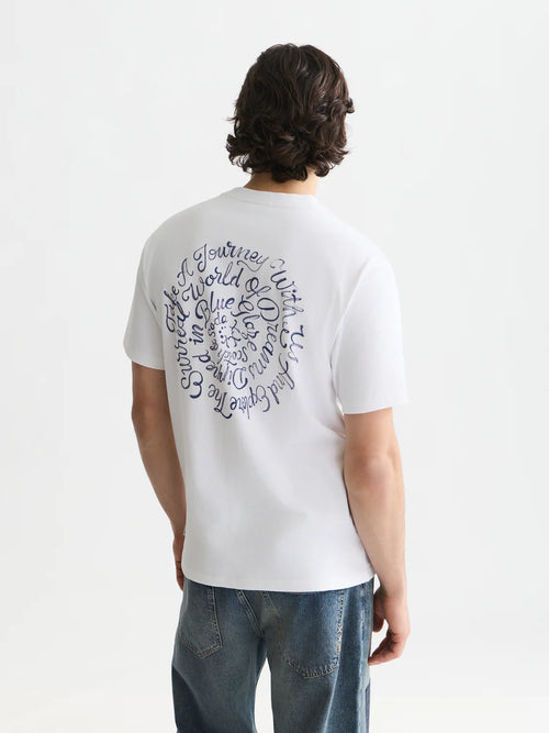 SCOTCH&SODA x Royal Delft T-shirt pintada à mão