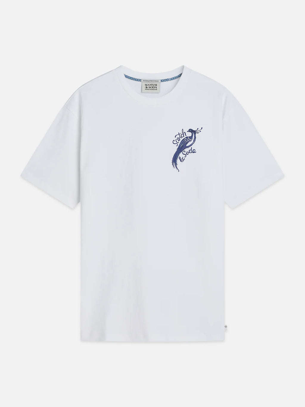 SCOTCH&SODA x Royal Delft T-shirt pintada à mão
