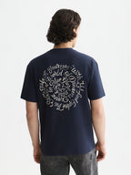 SCOTCH&SODA x Royal Delft T-shirt pintada à mão
