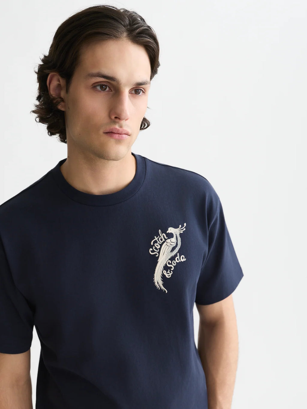 SCOTCH&SODA x Royal Delft T-shirt pintada à mão