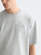 SCOTCH&SODA T-shirt  folgada com 3 bolsos cruzados