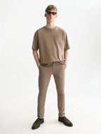 SCOTCH&SODA T-shirt essentials com bolso e corte solto
