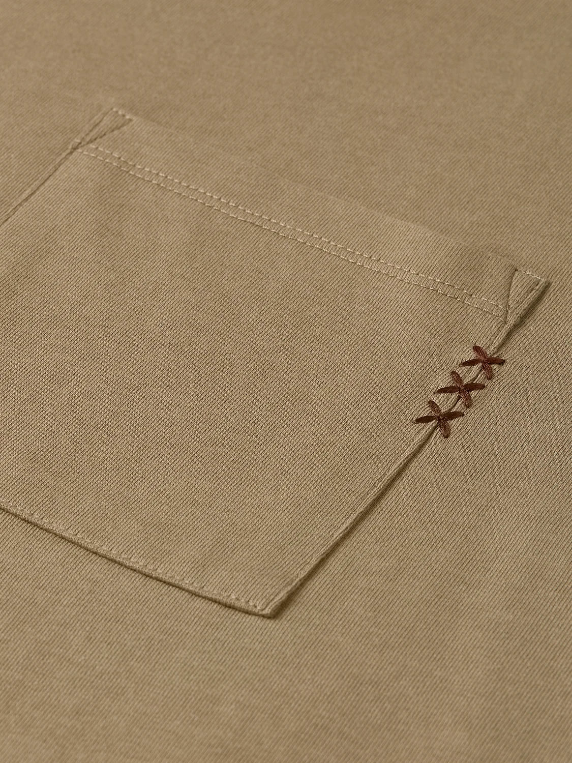 SCOTCH&SODA T-shirt essentials com bolso e corte solto