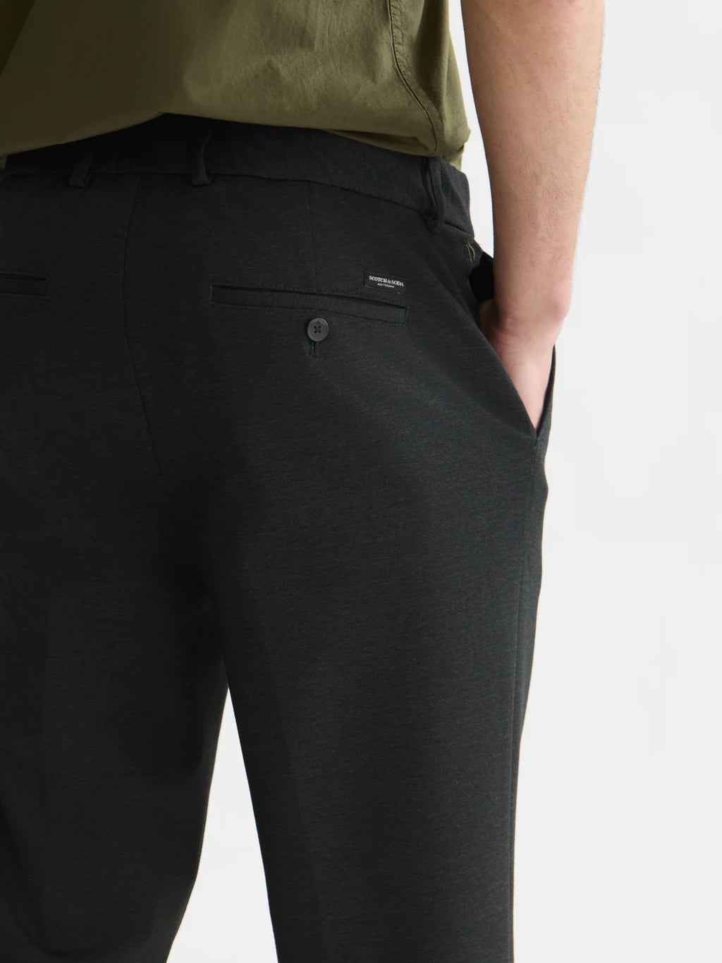 SCOTCH&SODA Calça jogger finch em malha