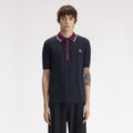 FRED PERRY Polo de malha trançada